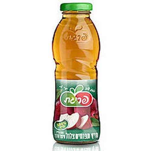 סיידר תפוחים צלול (בקבוק זכוכית קטן)