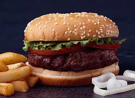 המבורגר 280 גרם + צ'יפס