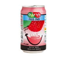 בקבוק 0.5  ליטר תות בננה