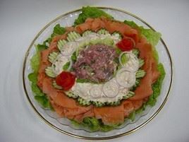 פלטה דגים מעושנים M