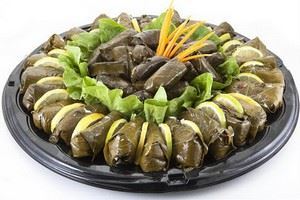פלטת עלי גפן במילוי אורז L