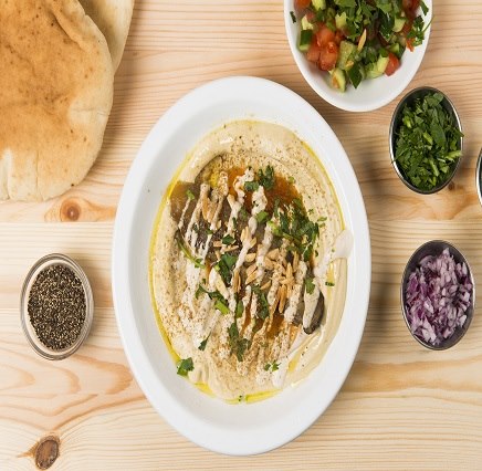 חומוס חציל 