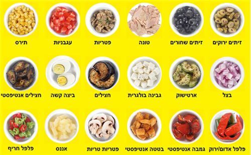 תצוגת תוספות